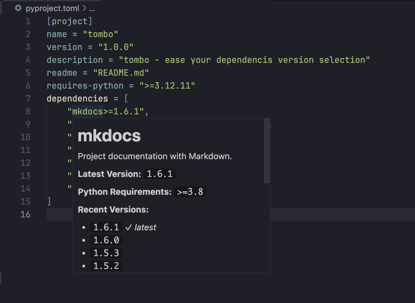 PEP 621 PyPI Integration
